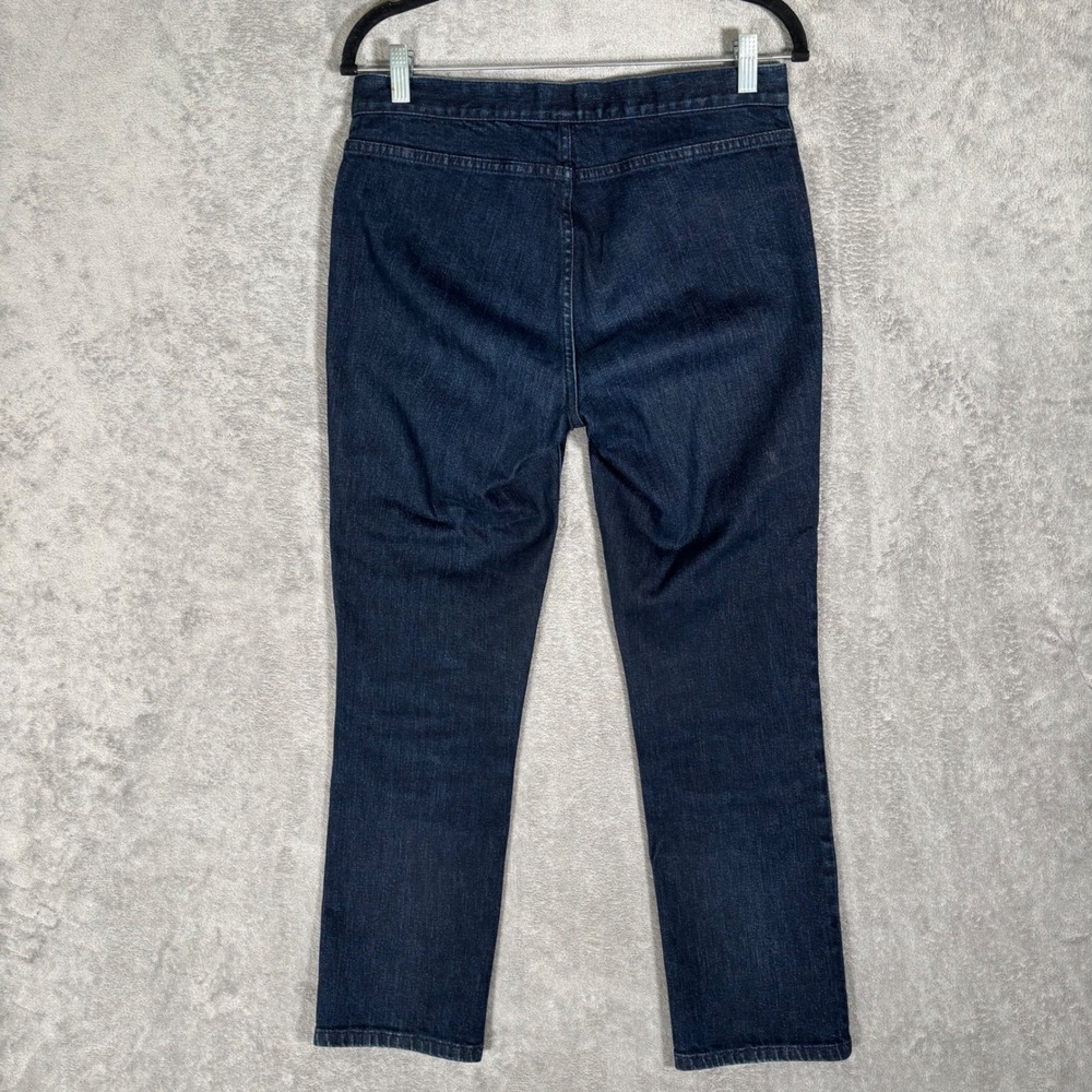 Vintage Lauren Ralph Lauren Jeans Co Dark Wash Bare Back Straight Leg‎ Jeans 8P
